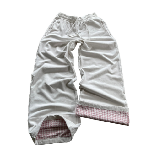 Ash Plaid Sweatpants