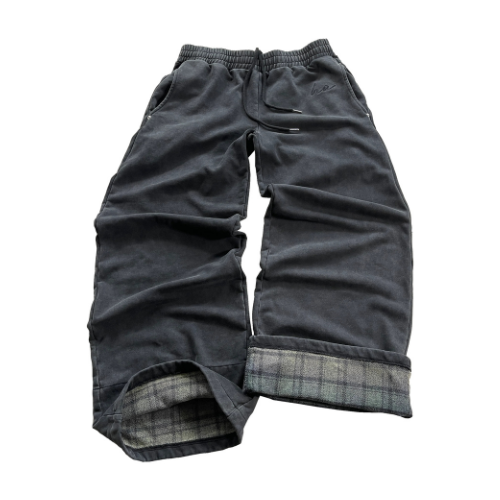 Ash Plaid Sweatpants
