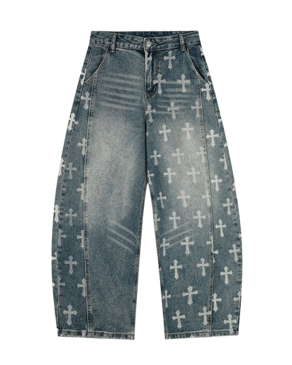 Oppoflux® Saintry Cross Jeans