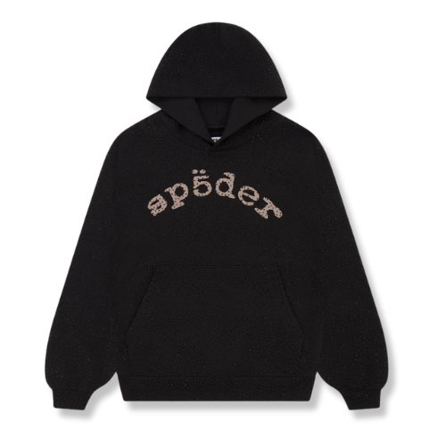 "Spider" Rhinestone Hoodie