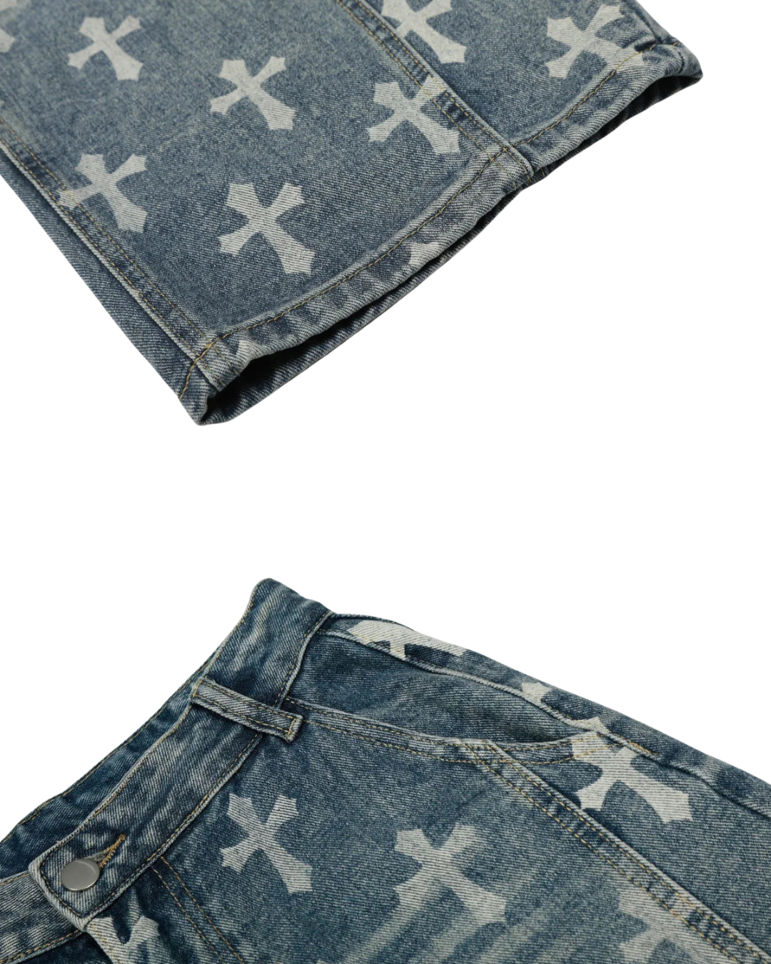 Oppoflux® Saintry Cross Jeans