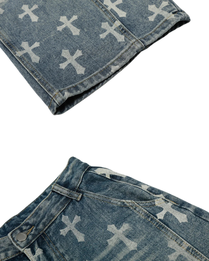 Oppoflux® Saintry Cross Jeans