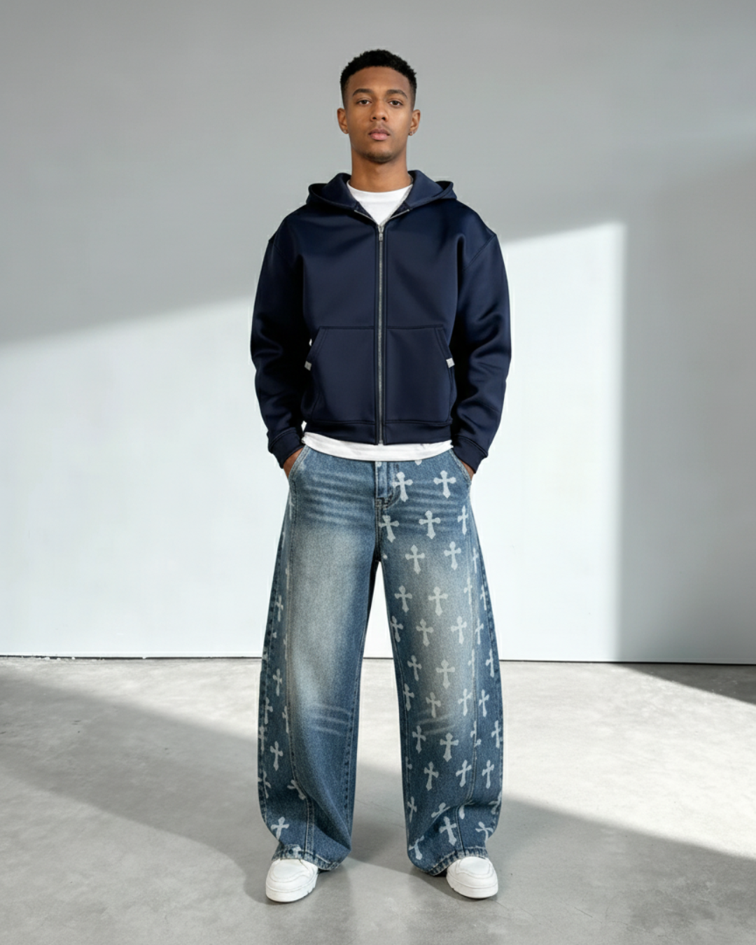 Oppoflux® Saintry Cross Jeans