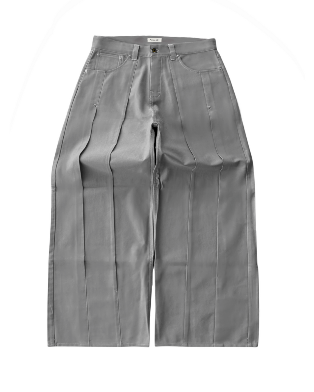Oppoflux® Ash Pleated Trousers