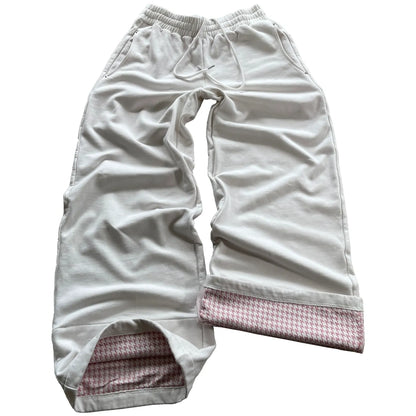 Oppoflux® Ash Plaid Sweatpants