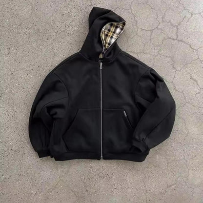 Oppoflux® Zip-Up Reversible Hoodie