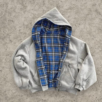 Oppoflux® Zip-Up Reversible Hoodie