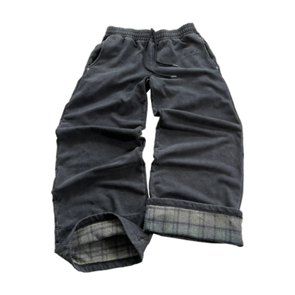 Ash Plaid Sweatpants